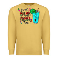Antique Gold sweet summer time Premium Sweatshirt - CowhideDigitalArt