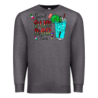 Charcoal Heather sweet summer time Premium Sweatshirt - CowhideDigitalArt