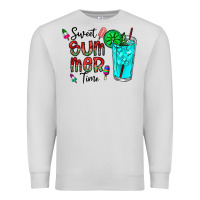 Dove Grey sweet summer time Premium Sweatshirt - CowhideDigitalArt