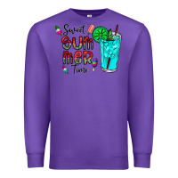 Purple sweet summer time Premium Sweatshirt - CowhideDigitalArt