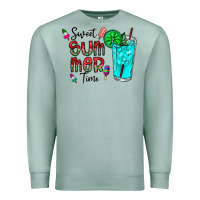 Seafoam sweet summer time Premium Sweatshirt - CowhideDigitalArt