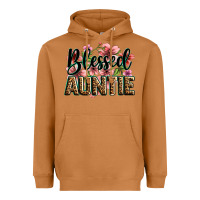 Meerkat flowers blessed auntie Heavyweight Hoodie - Zillion Design Studio