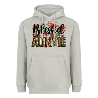 Moon Dust flowers blessed auntie Heavyweight Hoodie - Zillion Design Studio