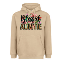 Mushroom flowers blessed auntie Heavyweight Hoodie - Zillion Design Studio