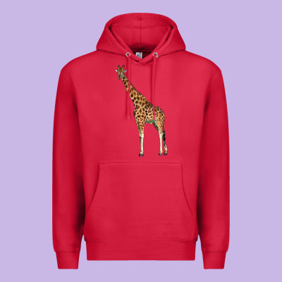 Giraffe Premium Hoodie Designed By Lillyallendesigns