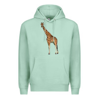 Seafoam giraffe Premium Hoodie - LillyAllenDesigns