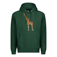 Sports Green giraffe Premium Hoodie - LillyAllenDesigns