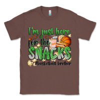 Chestnut i'm just here for the snacks #basketball brother Classic Tee - Zillion Design Studio