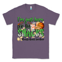 Lavender i'm just here for the snacks #basketball brother Classic Tee - Zillion Design Studio