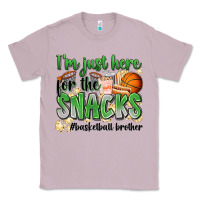 Lilac i'm just here for the snacks #basketball brother Classic Tee - Zillion Design Studio
