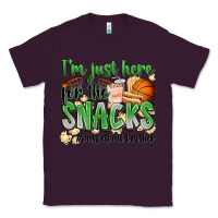 Plum i'm just here for the snacks #basketball brother Classic Tee - Zillion Design Studio
