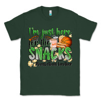 Sports Green i'm just here for the snacks #basketball brother Classic Tee - Zillion Design Studio