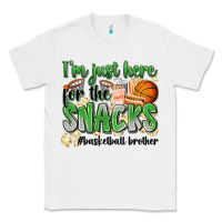 White i'm just here for the snacks #basketball brother Classic Tee - Zillion Design Studio