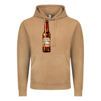 Red Beer Bottle Vintage Hoodie | Teevron