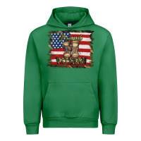 Emerald proud veteran Urban Hoodie - Jasminsmagicworld