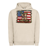 Pigment French Oak proud veteran Urban Hoodie - Jasminsmagicworld