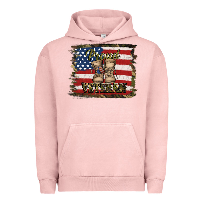 Proud Veteran Urban Hoodie by Jasminsmagicworld | Teevron