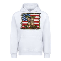 White proud veteran Urban Hoodie - Jasminsmagicworld