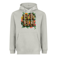 Moon Dust floral leopard mama Heavyweight Hoodie - Zillion Design Studio