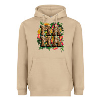 Mushroom floral leopard mama Heavyweight Hoodie - Zillion Design Studio