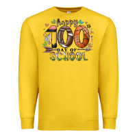 Lemon happy 100 americana football basketball day of sch Premium Sweatshirt - RacoonDesign