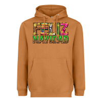 Meerkat feliz navidad with pattern Heavyweight Hoodie - texasbilliewilder