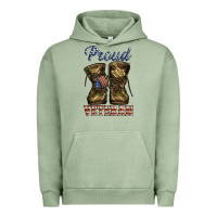 Pigment Oil Green proud veteran camo shoes Urban Hoodie - Jasminsmagicworld