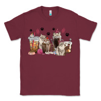 Burgundy siberian cat coffee cups Classic Tee - texasbilliewilder
