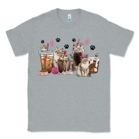 Heather Grey siberian cat coffee cups Classic Tee - texasbilliewilder