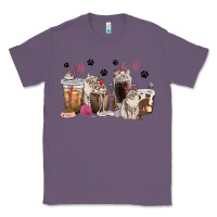 Lavender siberian cat coffee cups Classic Tee - texasbilliewilder