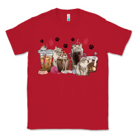 Red siberian cat coffee cups Classic Tee - texasbilliewilder