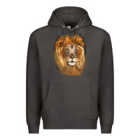 Smoke Lion Head Premium Hoodie - LillyAllenDesigns