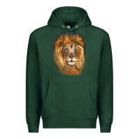 Sports Green Lion Head Premium Hoodie - LillyAllenDesigns