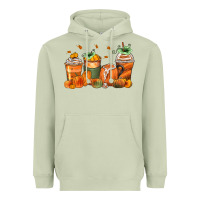 Matcha pumpkins coffee cups Heavyweight Hoodie - Zillion Design Studio