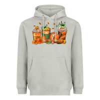 Moon Dust pumpkins coffee cups Heavyweight Hoodie - Zillion Design Studio