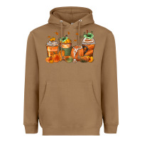 Toasted Coconut pumpkins coffee cups Heavyweight Hoodie - Zillion Design Studio