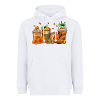 White pumpkins coffee cups Heavyweight Hoodie - Zillion Design Studio