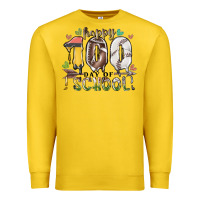Lemon happy 100 day of school american football baseball Premium Sweatshirt - RacoonDesign