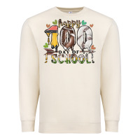 Happy 100 Day Of School American Football Baseball Premium Sweatshirt | Teevron