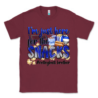 Burgundy im just here for the snacks volleyball brother Classic Tee - Zillion Design Studio