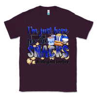 Plum im just here for the snacks volleyball brother Classic Tee - Zillion Design Studio