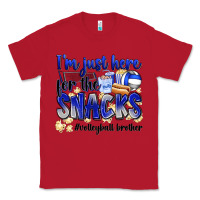 Red im just here for the snacks volleyball brother Classic Tee - Zillion Design Studio