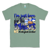 Sage im just here for the snacks volleyball brother Classic Tee - Zillion Design Studio