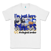 White im just here for the snacks volleyball brother Classic Tee - Zillion Design Studio