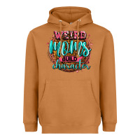 Meerkat weird moms build character Heavyweight Hoodie - Zillion Design Studio