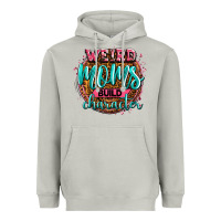 Moon Dust weird moms build character Heavyweight Hoodie - Zillion Design Studio