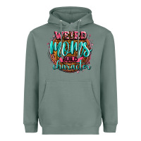 Sage weird moms build character Heavyweight Hoodie - Zillion Design Studio