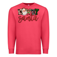 Cardinal howdy santa Premium Sweatshirt - FaDigitalArtStudio