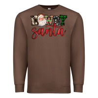 Chestnut howdy santa Premium Sweatshirt - FaDigitalArtStudio