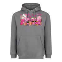 Storm pink christmas coffee cups Heavyweight Hoodie - texasbilliewilder